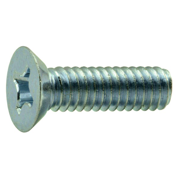 Midwest Fastener #12-24 x 3/4 in Phillips Flat Machine Screw, Zinc Plated Steel, 15 PK 39804 - main